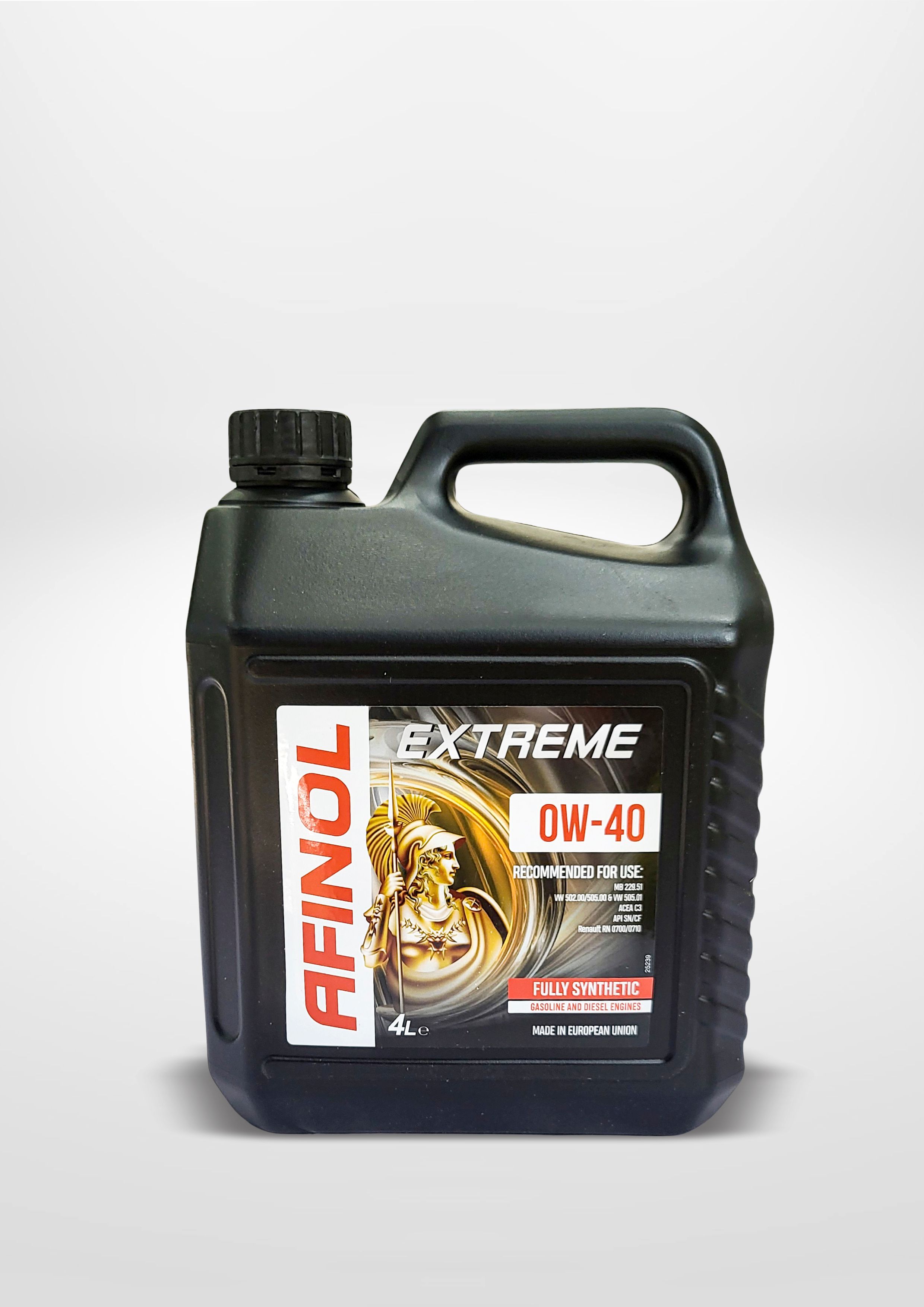 AF_EX_0W40_4L AFINOL Моторное масло EXTREME SAE 0W-40, 4L