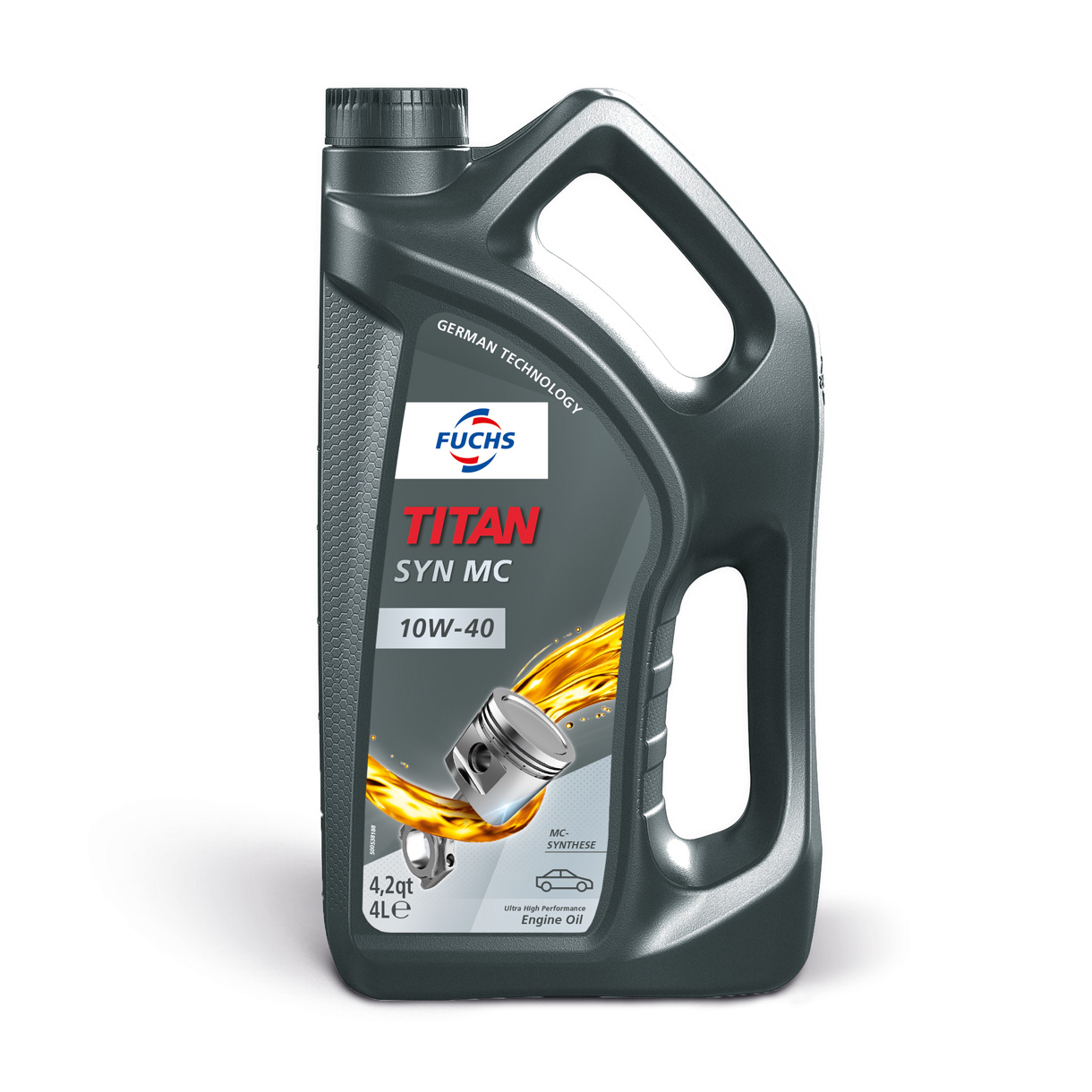 TITSMC_10W40_4L FUCHS Моторное масло TITAN SYN MC 10W-40 4L