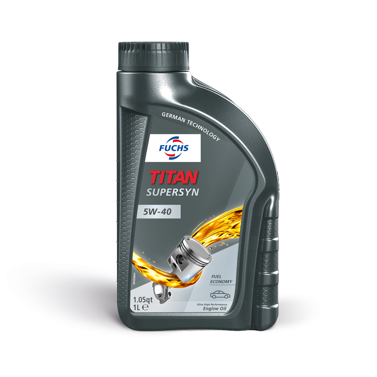 TITSS_5W40_1L FUCHS Моторное масло TITAN SUPERSYN 5W-40 1L