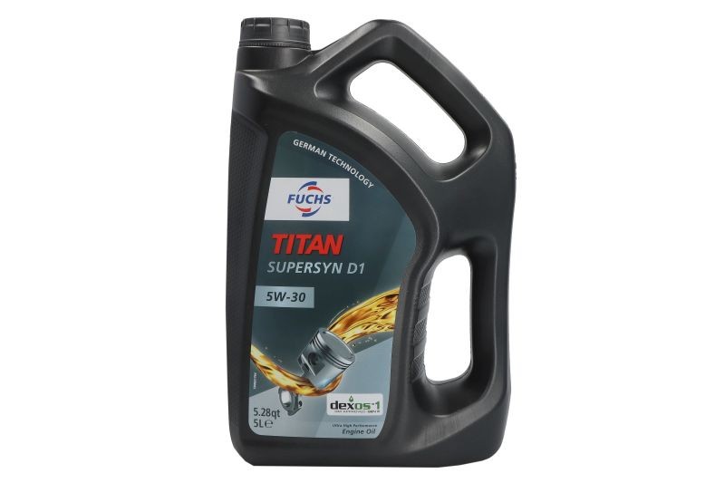 TITSSD1_5W30_5L FUCHS Моторное масло TITAN SUPERSYN D1 5W-30 5L