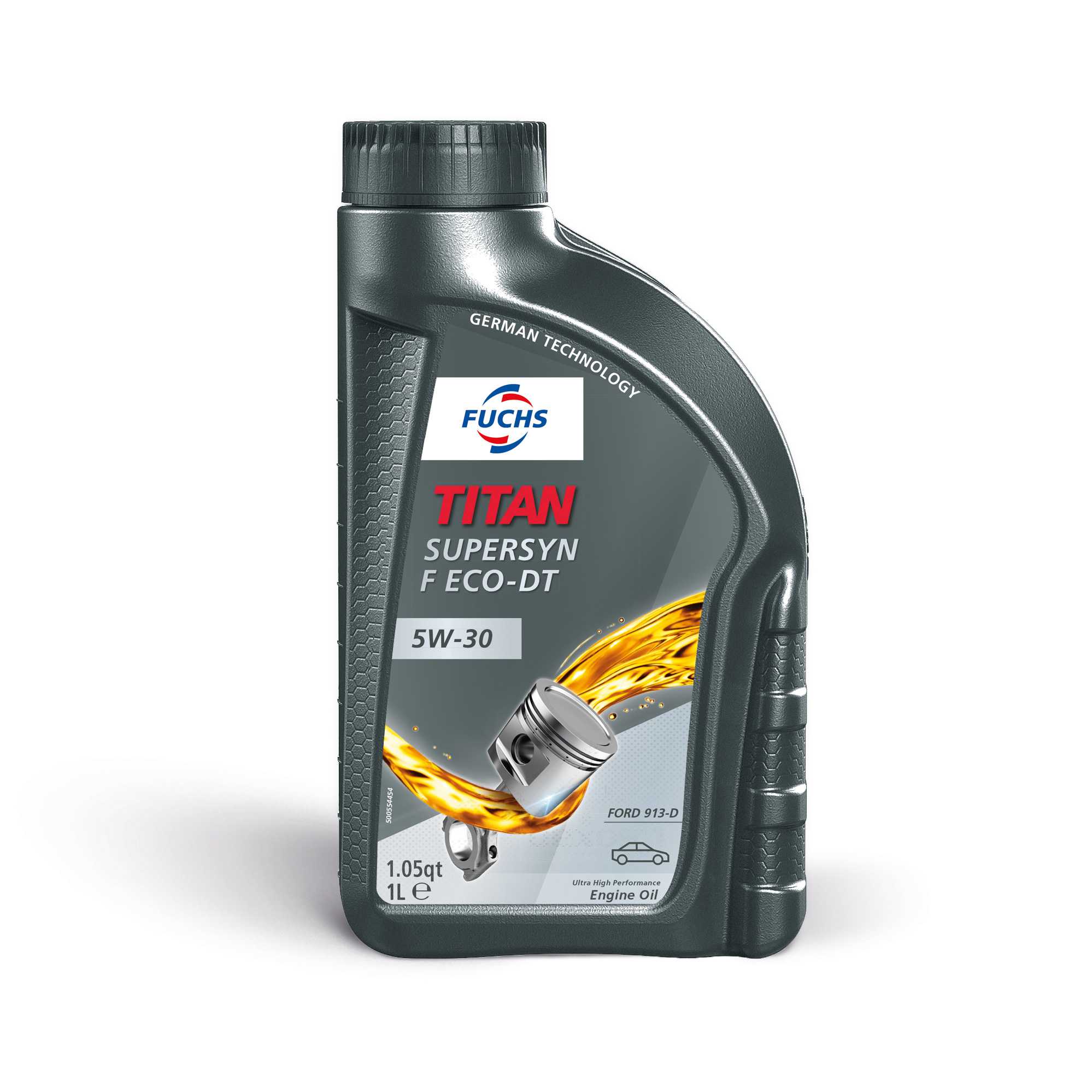 TITSSFEDT_5W30_1L FUCHS Моторное масло TITAN SUPERSYN F ECO-DT 5W-30 1L