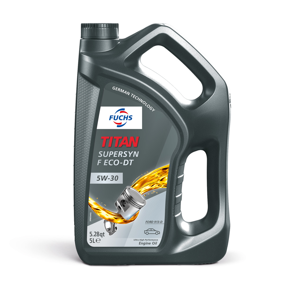 TITSSFEDT_5W30_5L FUCHS Моторное масло TITAN SUPERSYN F ECO-DT 5W-30 5L