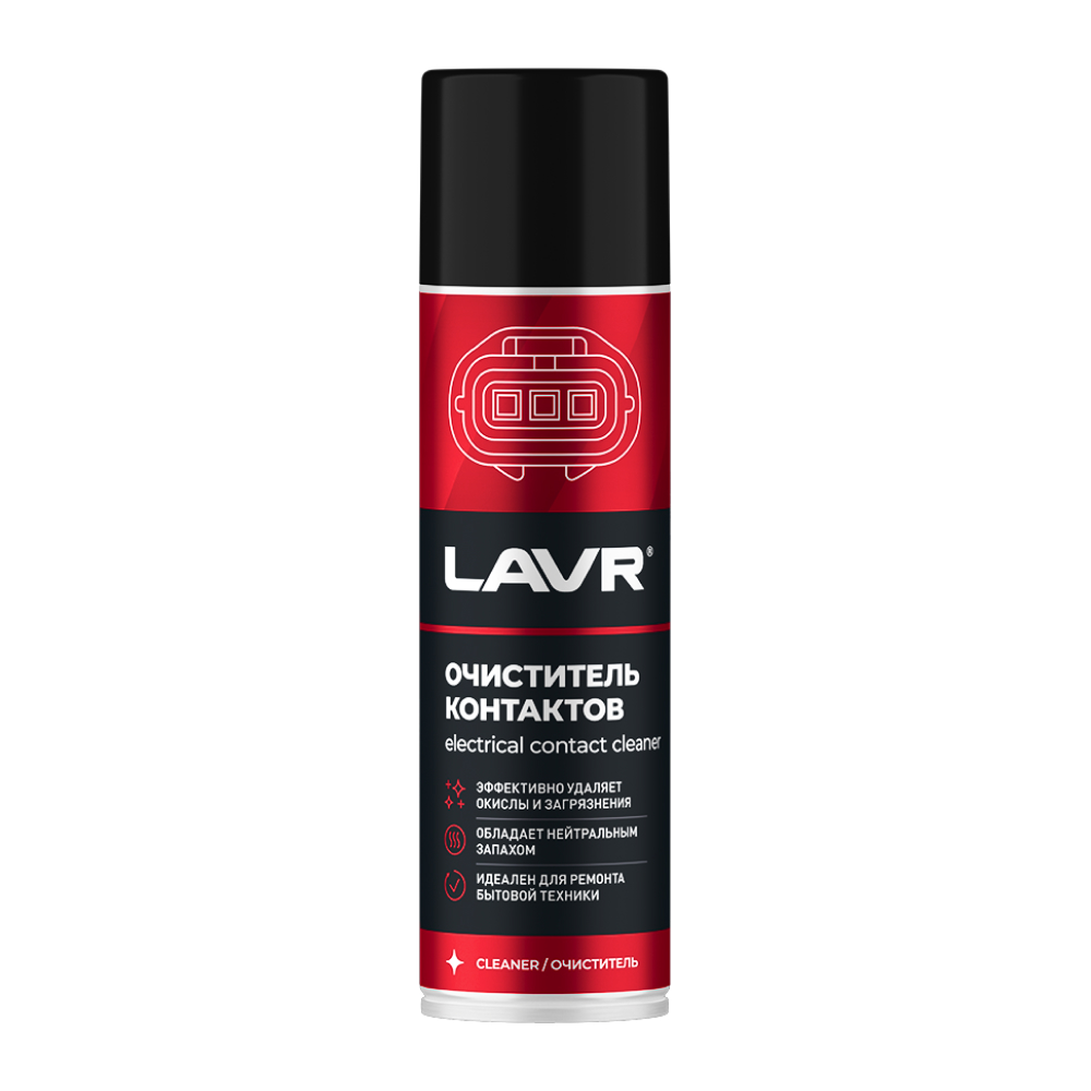 LN1728_LVR LAVR Очиститель контактов 335 мл. Ln1728