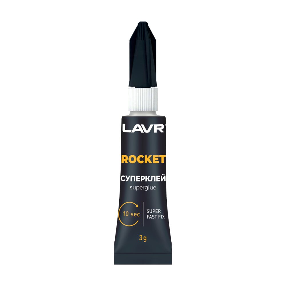 Ln1764_LVR LAVR Суперклей ROCKET, 3 г