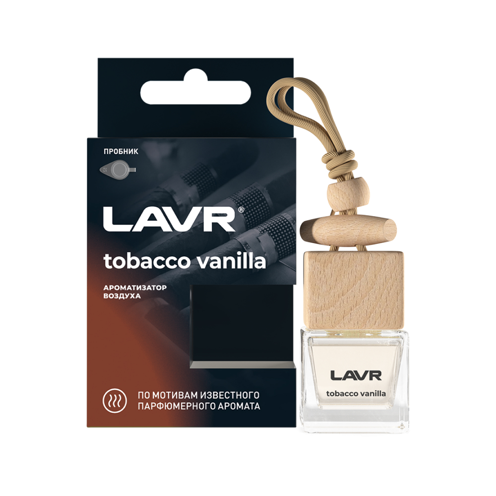 Ln1782_LVR LAVR Ароматизатор воздуха TOBACCO VANILLA, 8 г