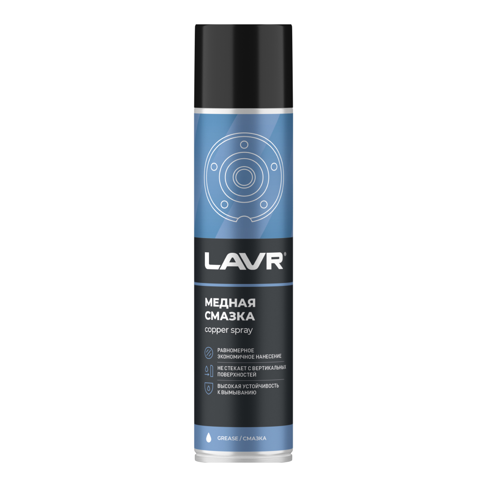 Ln2423_LVR LAVR Смазка медная, 400 мл