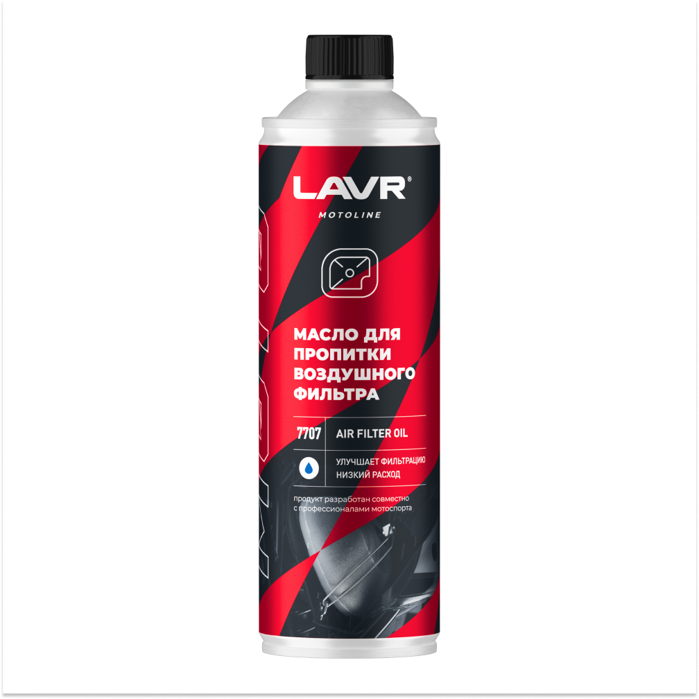 Ln7707_LVR LAVR MOTO Масло для пропитки воздушного фильтра, 580мл