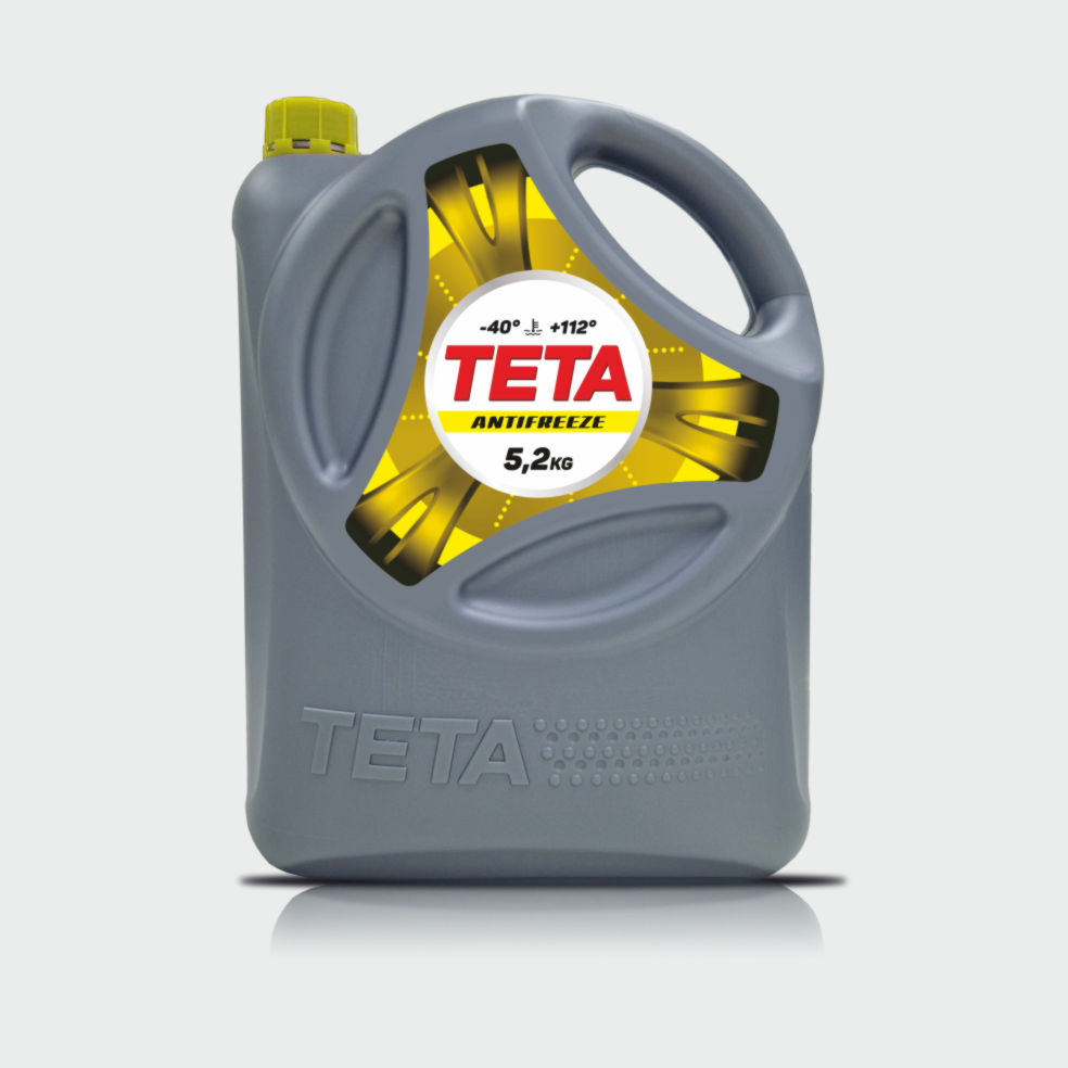 TETA_PLUS_5kg_yellow TETA Антифриз 5кг желтый