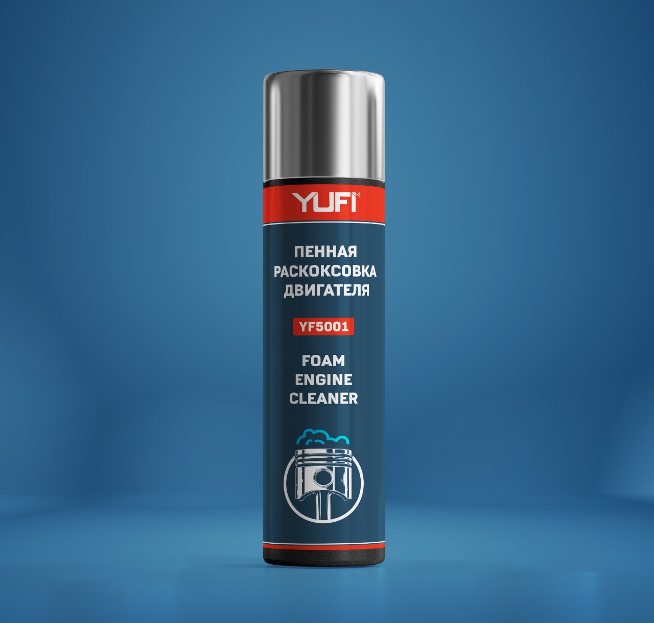 YF5001 YUFI Пенная раскоксовка двигателя, 400мл