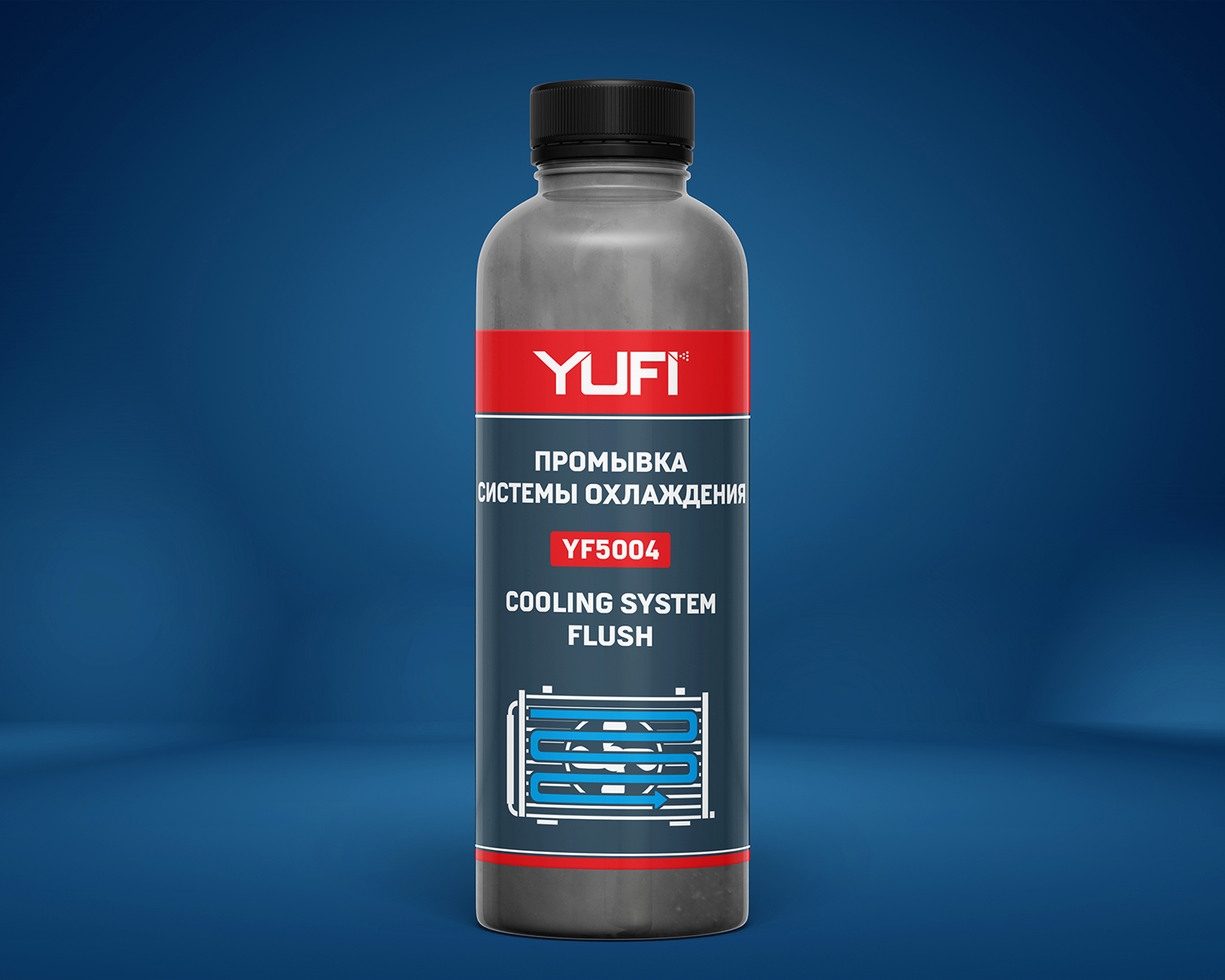 YF5004 YUFI Промывка системы охлаждения, 280мл